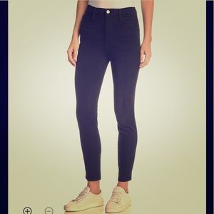 NWOT Frame Ali High Rise Cigarette light black